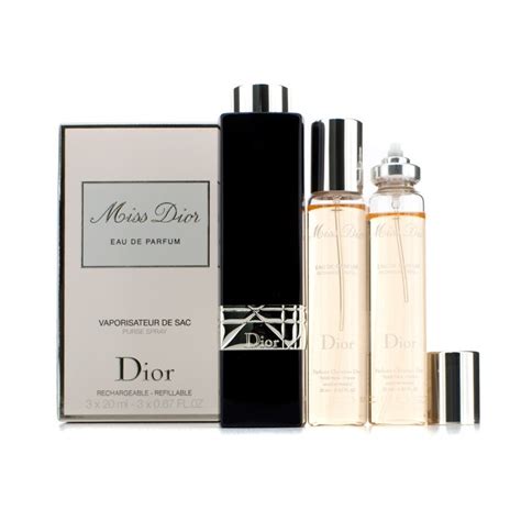 dior travel spray refillable|christian dior perfume.